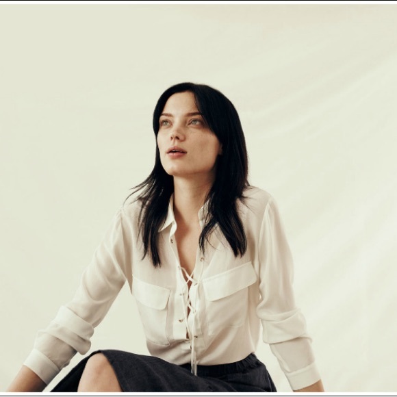 Club Monaco Elizabina Blouse - Picture 1 of 7